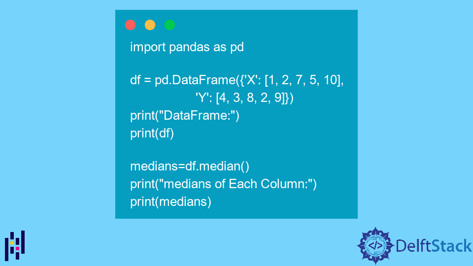 Dataframe Median Example